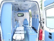 Ambulancia para remoção e cobertura de eventos